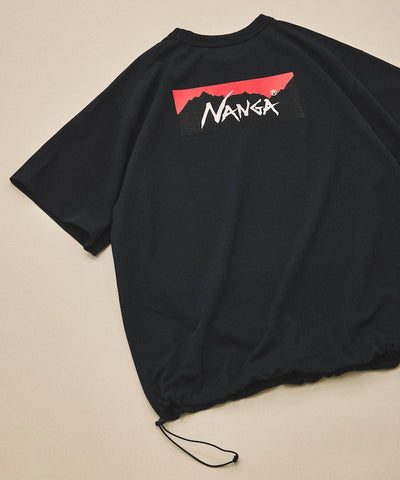 NANGA x FREAK'S STORE / 機能調節下擺 neo-PRO 背印短袖T恤