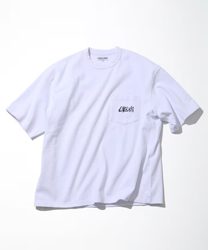 CAHLUMN  Heavy Weight Jersey Pocket T-Shirt “ARUSE” / 重磅棉質口袋T恤 “ARUSE”