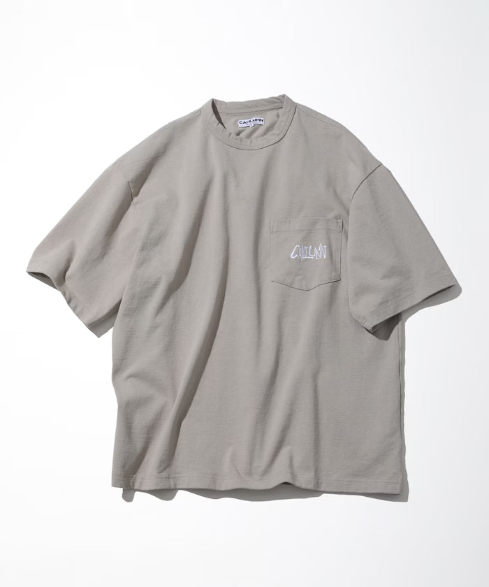 CAHLUMN  Heavy Weight Jersey Pocket T-Shirt “ARUSE” / 重磅棉質口袋T恤 “ARUSE”