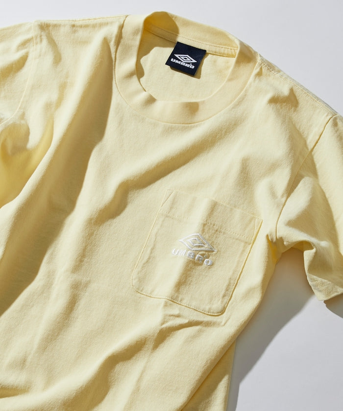 UMBRO / 別注仿舊 口袋 短袖T恤