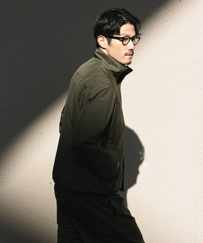 +phenix WINDSTOPPER by GORE-TEX LABS 立領防風外套