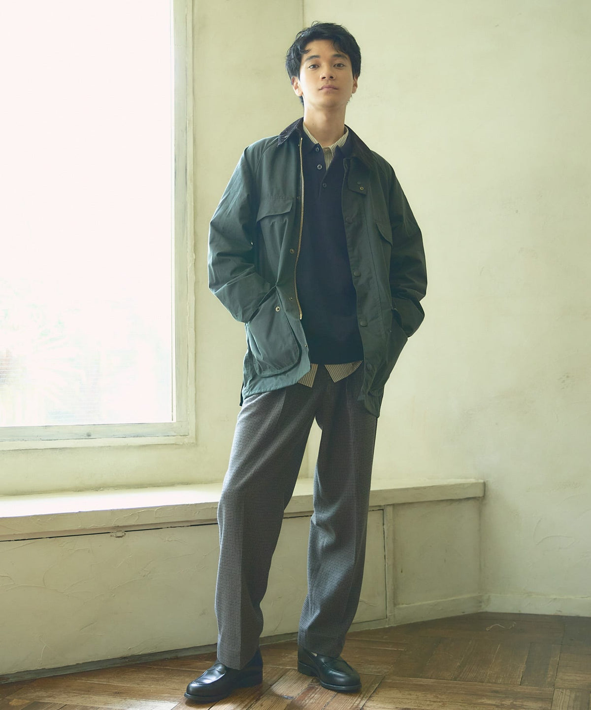 Barbour x Doors / SUGARLUMP BEDALE 上蠟獵裝外套