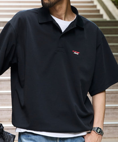 NANGA / 別注 neo-PRO 涼感抗UV吸濕速乾拉繩機能 POLO（日本製）