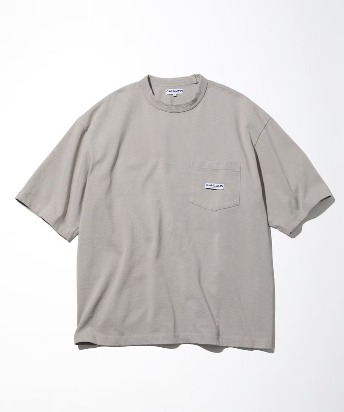 CAHLUMN  Heavy Weight Jersey Pocket T-Shirt /  重磅棉質口袋T恤