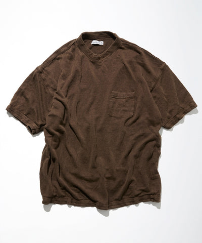 CAHLUMN French Linen Pocket T-Shirt / 亞麻 口袋 短袖T恤