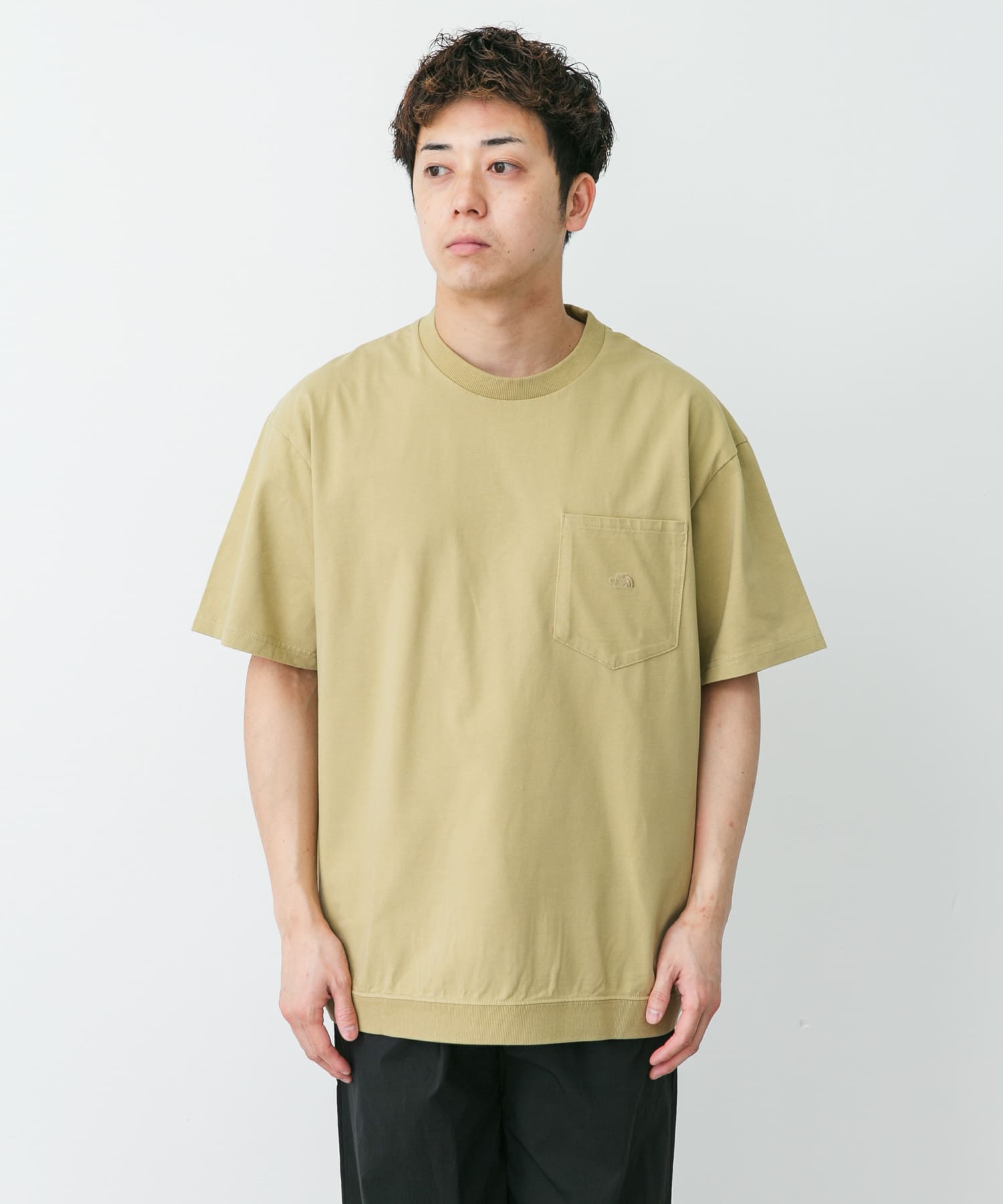 THE NORTH FACE PURPLE LABEL　HIGH BULKY POCKET T-SHIRTS / 高磅數立體口袋短袖T恤