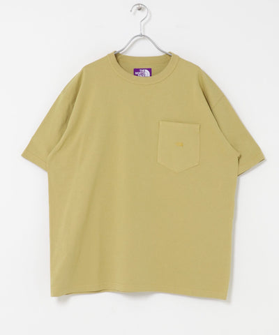 THE NORTH FACE PURPLE LABEL　8OZ FIELD POCKET T-SHIRTS / 厚磅結構口袋短袖T恤