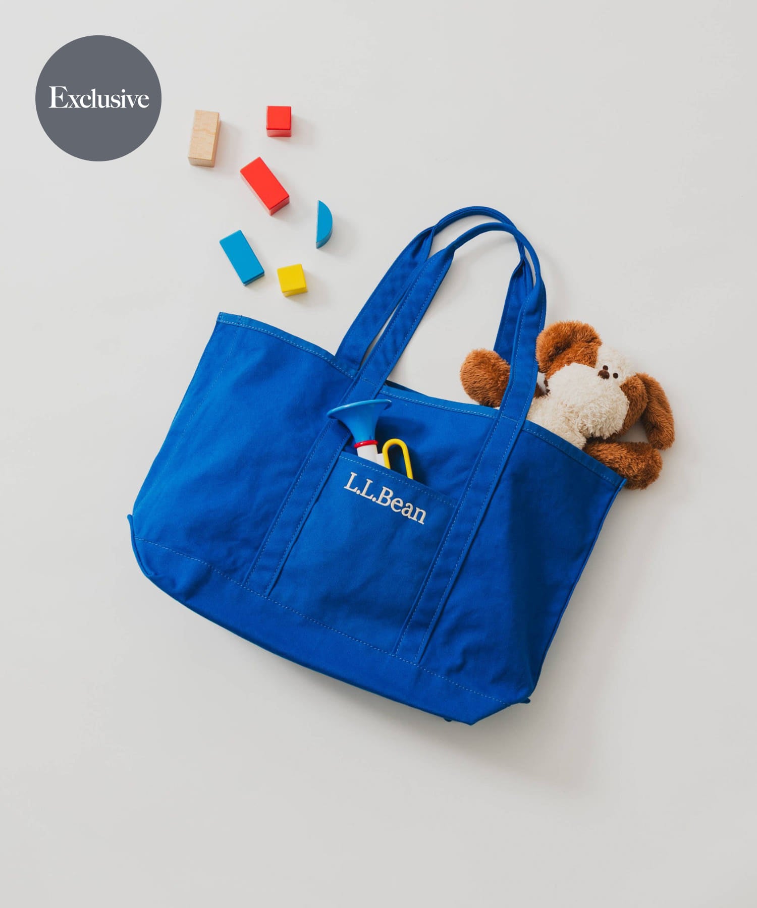 L.L.Bean×DOORS　GROCERY TOTE / 刺繡帆布托特包