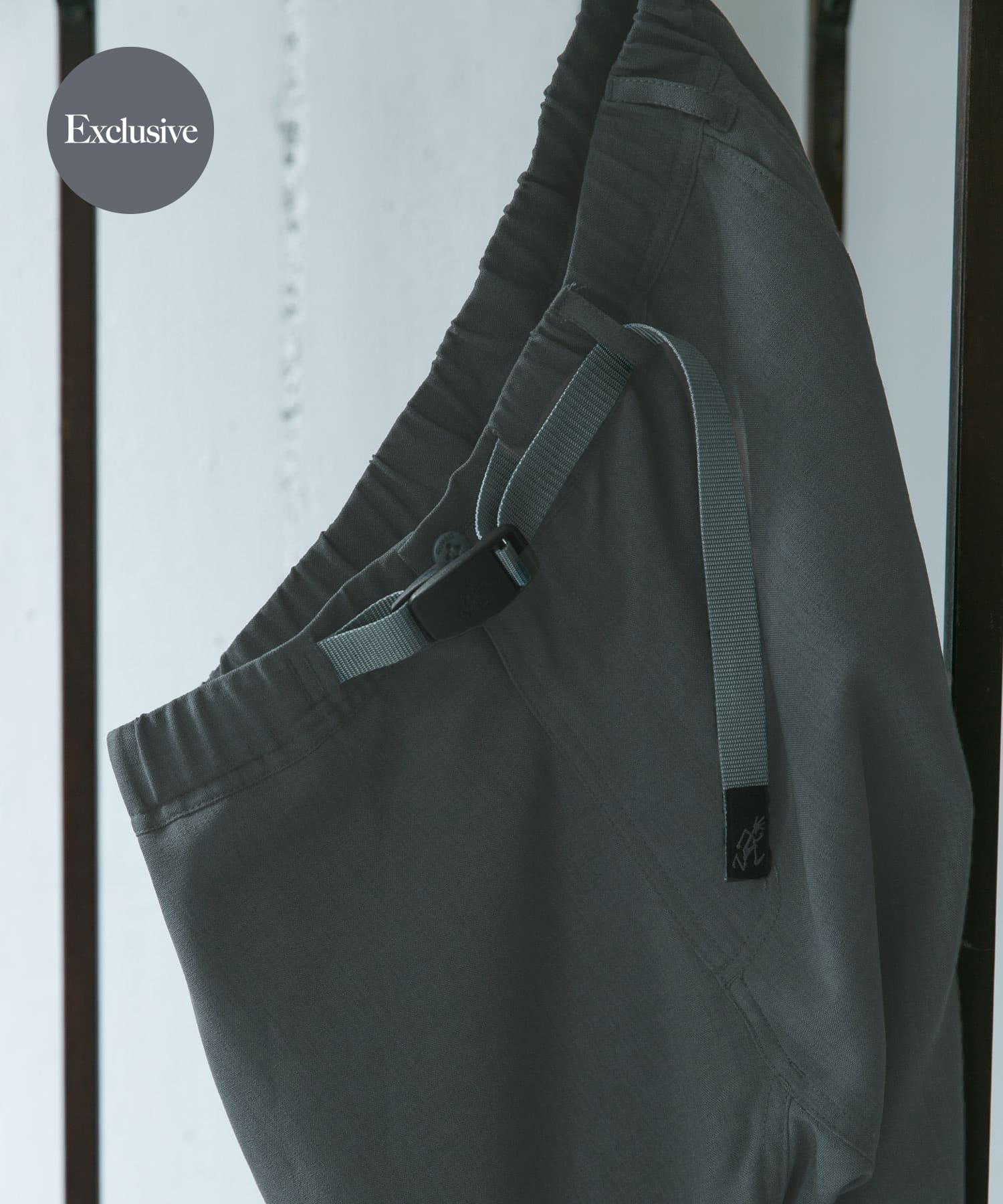 Gramicci for DOORS　Linen Like Trouser / 別注亞麻感錐形長褲