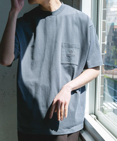 Snow Peak Apparel×DOORS　POCKET LOGO SHORT-SLEEVE T-SHIRTS / 口袋刺繡短袖T恤
