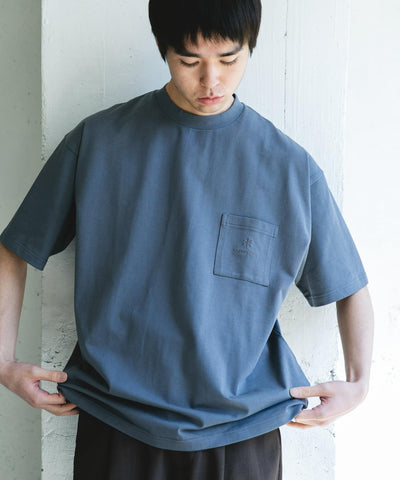 Snow Peak Apparel×DOORS　POCKET LOGO SHORT-SLEEVE T-SHIRTS / 口袋刺繡短袖T恤