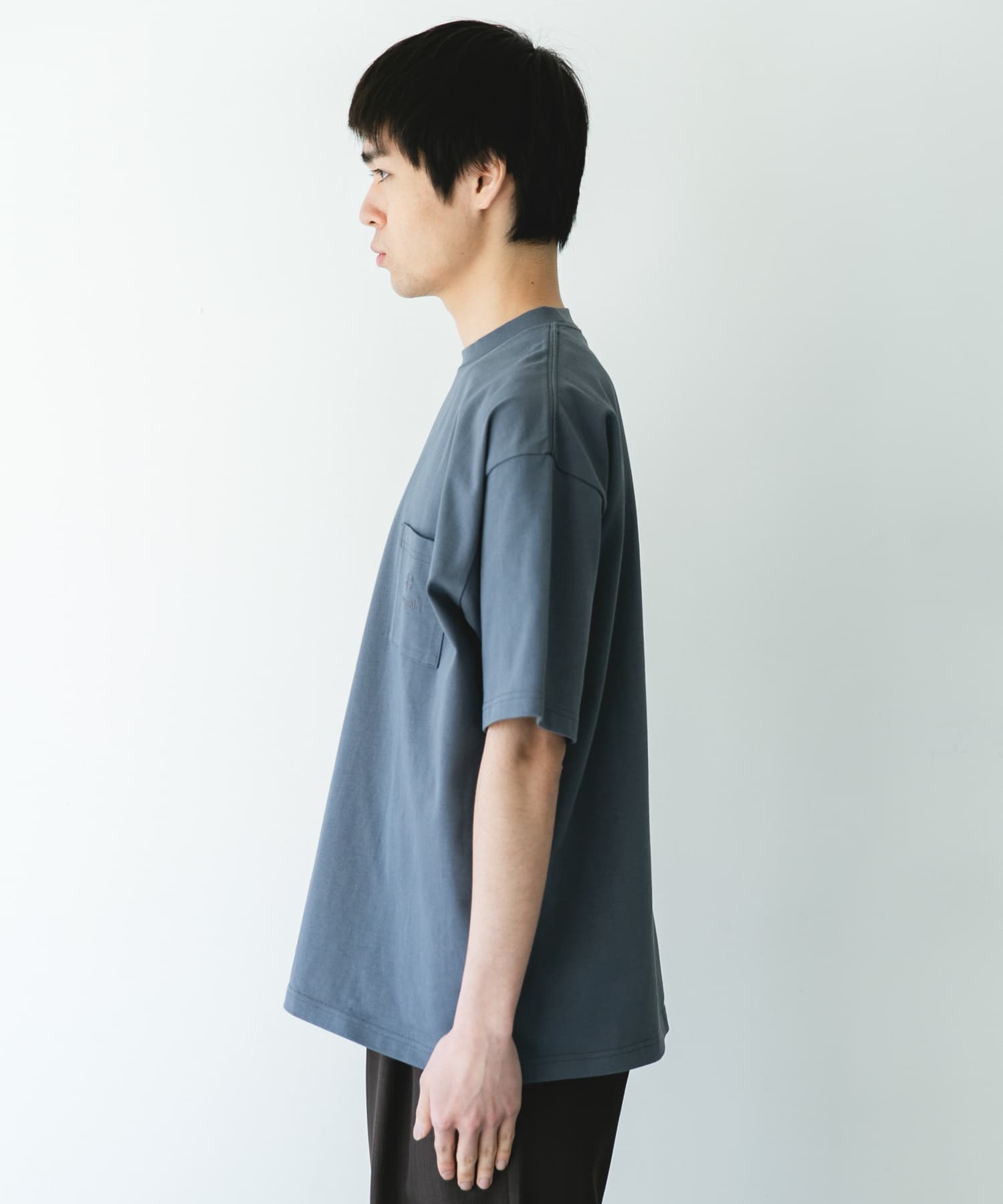 Snow Peak Apparel×DOORS　POCKET LOGO SHORT-SLEEVE T-SHIRTS / 口袋刺繡短袖T恤