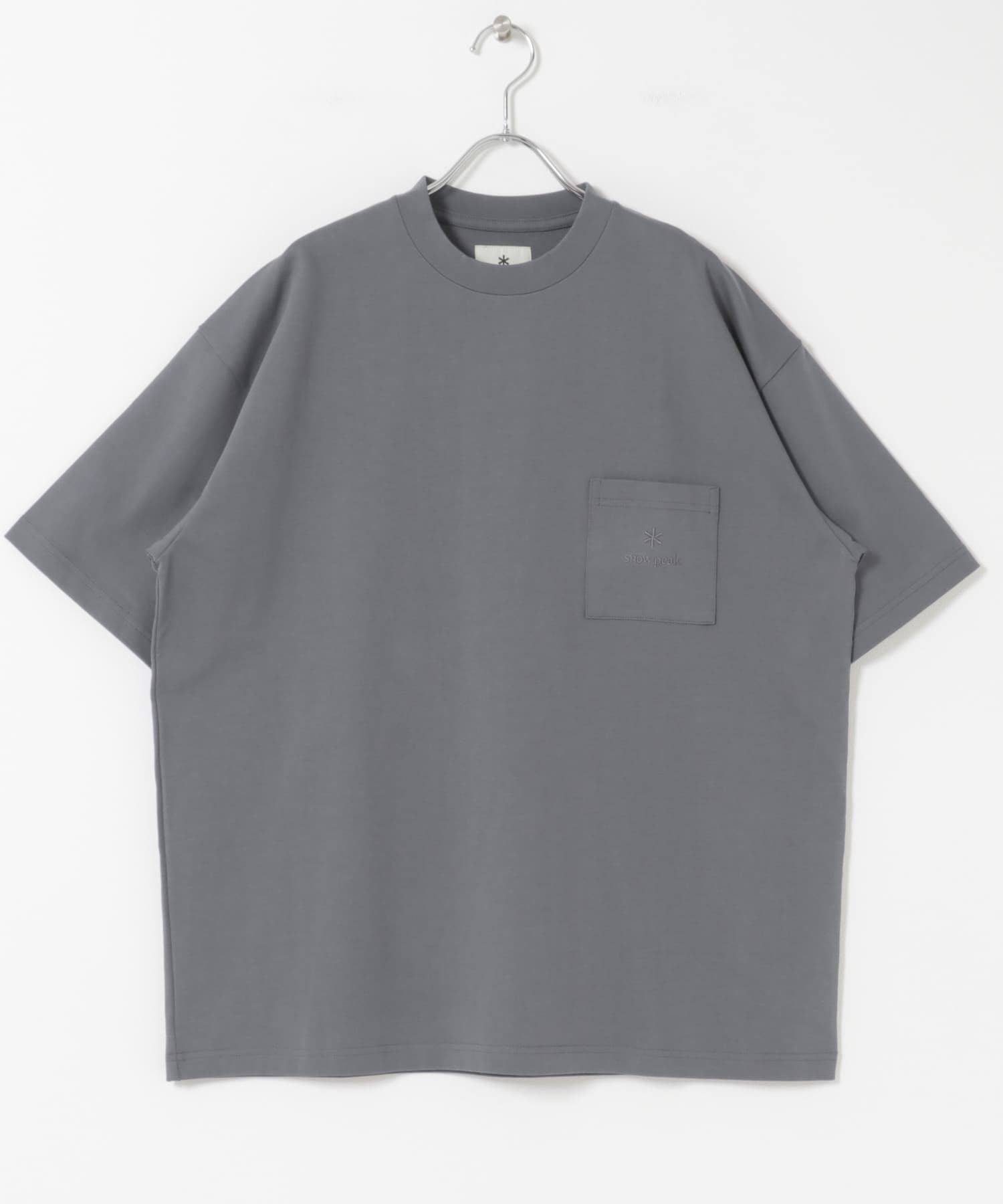 Snow Peak Apparel×DOORS　POCKET LOGO SHORT-SLEEVE T-SHIRTS / 口袋刺繡短袖T恤