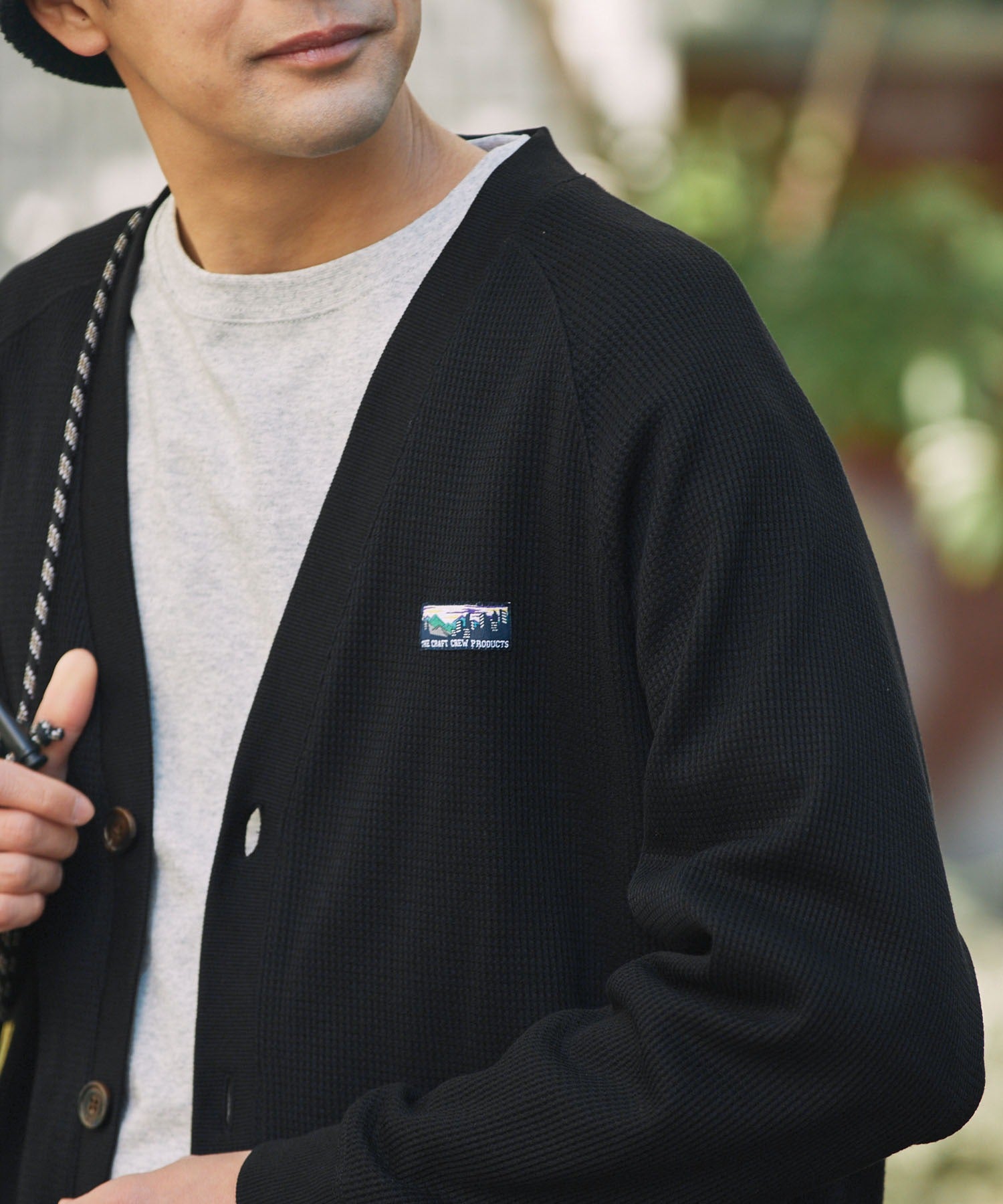 THE CRAFT CREW PRODUCTS / 立體 插肩袖 開襟衫