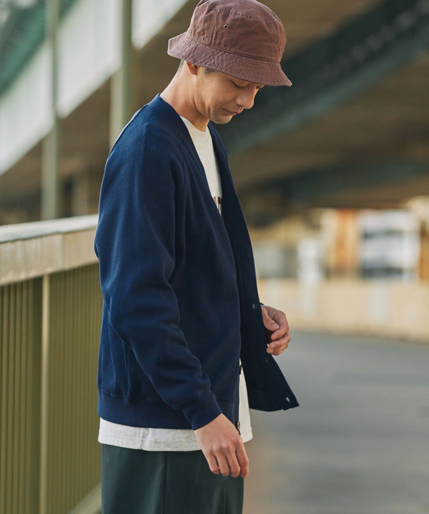 THE CRAFT CREW PRODUCTS / 立體 插肩袖 開襟衫