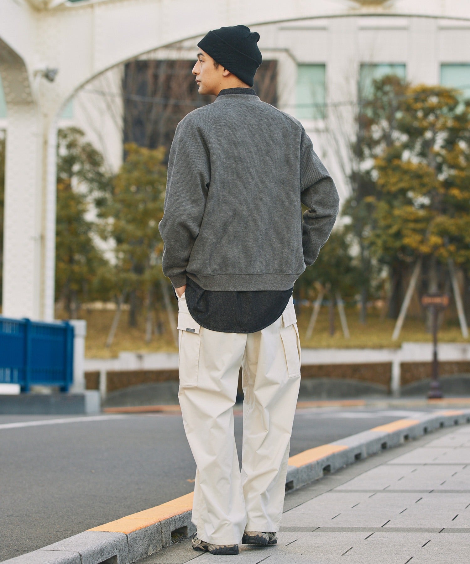 THE CRAFT CREW PRODUCTS / 立體 插肩袖 開襟衫