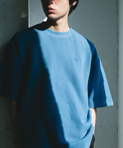 LACOSTE×DOORS　THICK PIQUE ROUND SHORT-SLEEVE / 厚磅鹿子布圓領短袖T恤