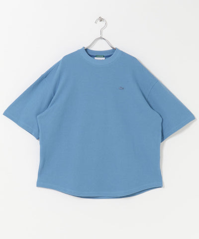 LACOSTE×DOORS　THICK PIQUE ROUND SHORT-SLEEVE / 厚磅鹿子布圓領短袖T恤