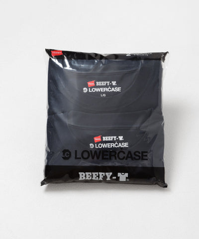 HANES × LOWERCASE / BEEFY-T 厚磅短袖T恤（日本聯名限定）（兩件組）