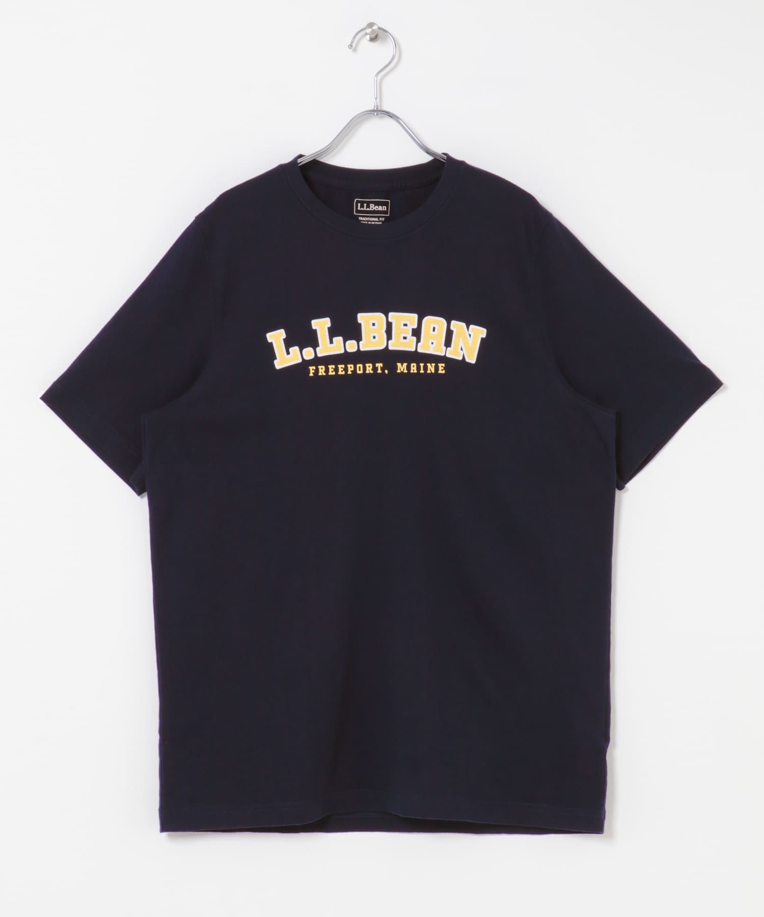 L.L.Bean　UNSHRINKABLE GRAPHIC T-SHIRTS / 經典校園 Logo 短袖T恤