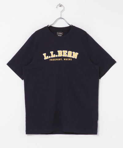 L.L.Bean　UNSHRINKABLE GRAPHIC T-SHIRTS / 經典校園 Logo 短袖T恤