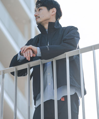 +phenix WINDSTOPPER by GORE-TEX LABS 立領防風外套