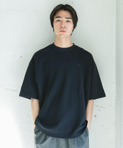 LACOSTE×DOORS　THICK PIQUE ROUND SHORT-SLEEVE / 厚磅鹿子布圓領短袖T恤