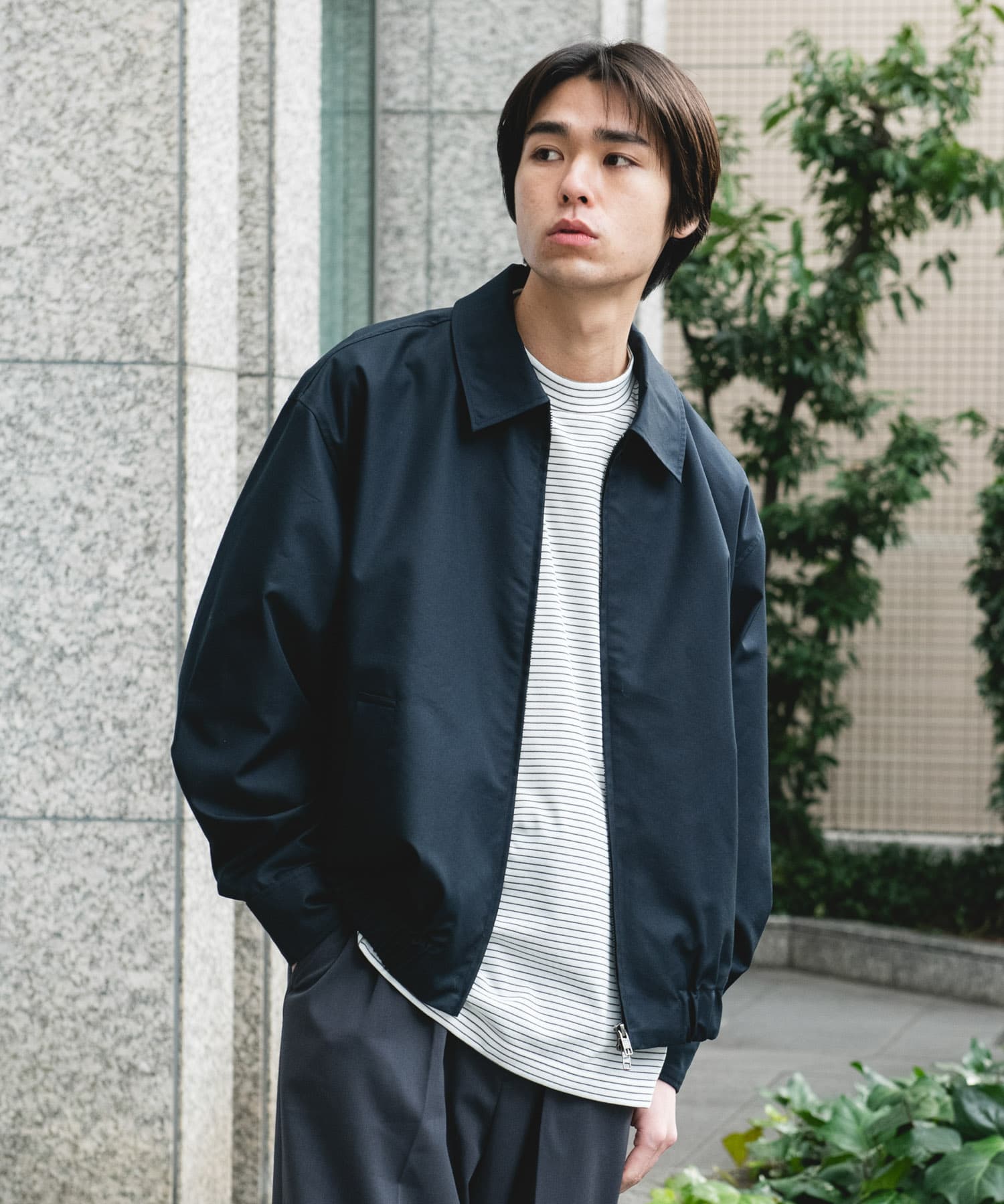 URBAN RESEARCH / 下擺鬆緊 短版外套