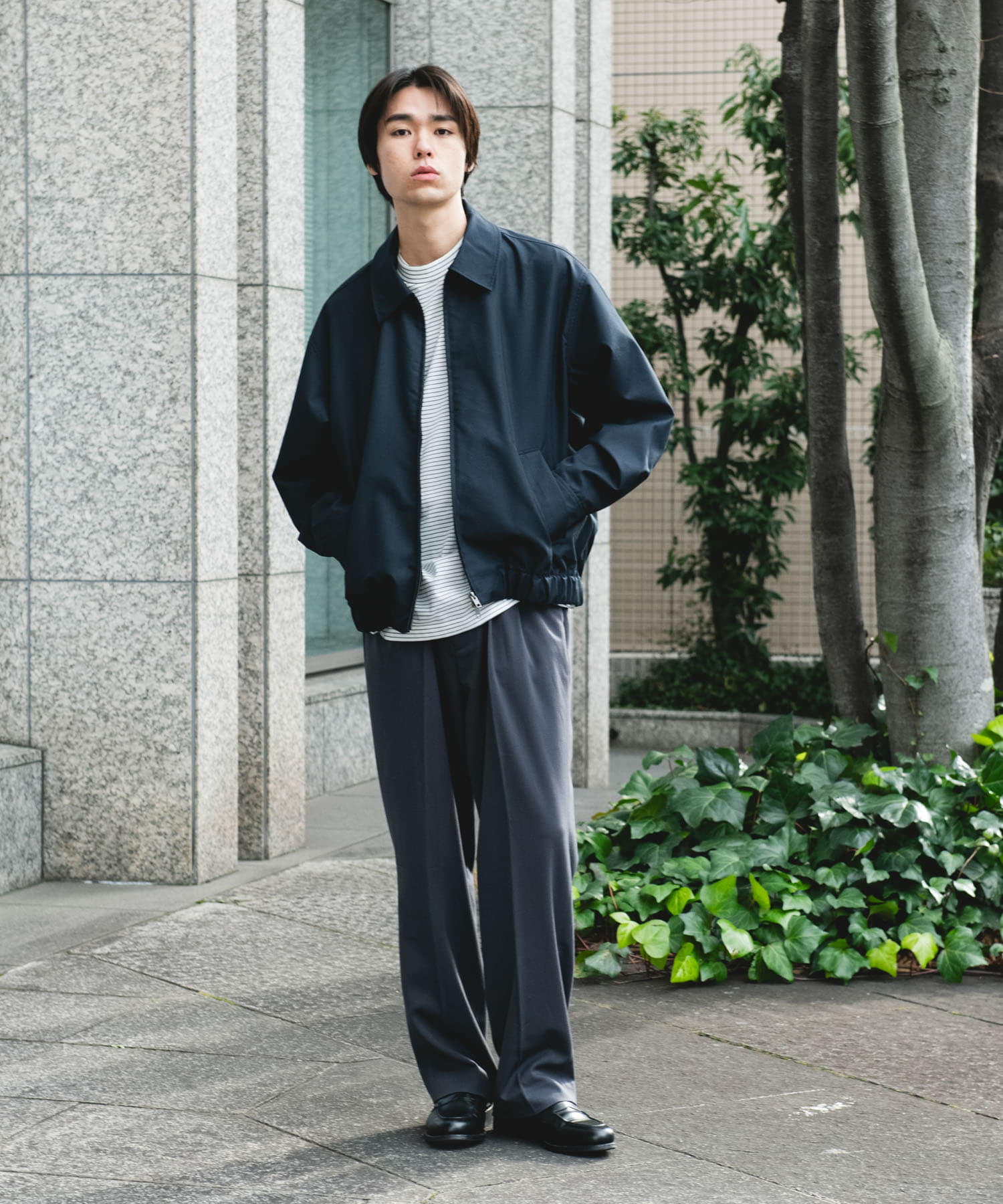 URBAN RESEARCH / 下擺鬆緊 短版外套