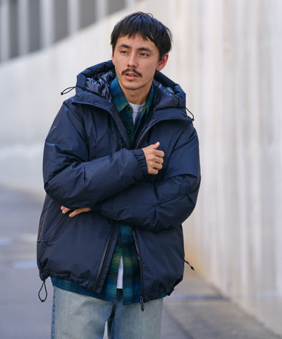 NANGA × DOORS / AURORA-TEX 防水羽絨連帽外套 26AW（日本聯名限定）