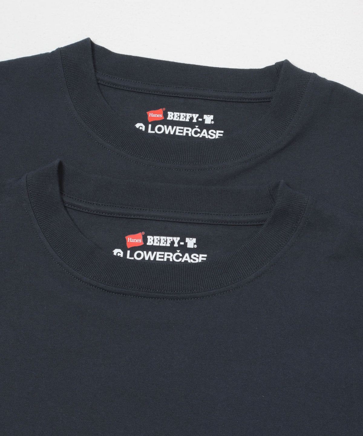 HANES × LOWERCASE / BEEFY-T 厚磅短袖T恤（日本聯名限定）（兩件組）
