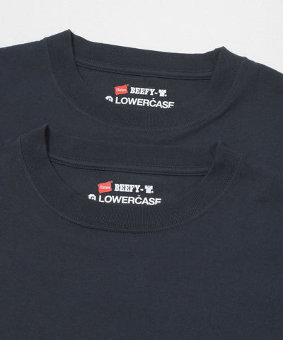 HANES × LOWERCASE / BEEFY-T 厚磅短袖T恤（日本聯名限定）（兩件組）