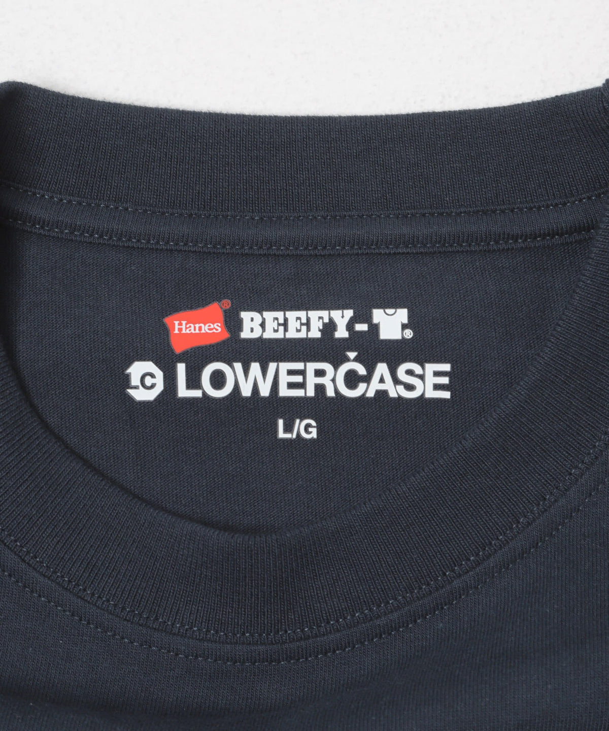 HANES × LOWERCASE / BEEFY-T 厚磅短袖T恤（日本聯名限定）（兩件組）
