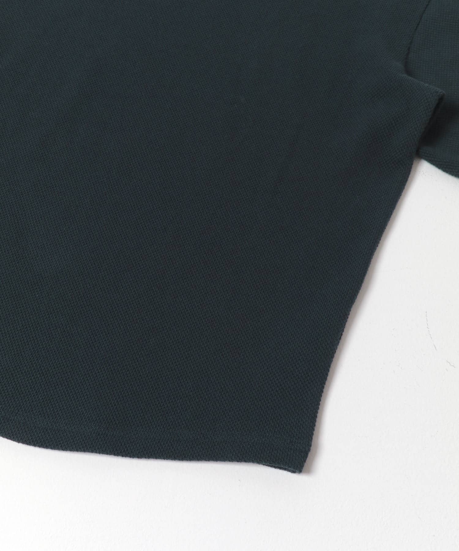 LACOSTE×DOORS　THICK PIQUE ROUND SHORT-SLEEVE / 厚磅鹿子布圓領短袖T恤
