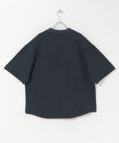 LACOSTE×DOORS　THICK PIQUE ROUND SHORT-SLEEVE / 厚磅鹿子布圓領短袖T恤
