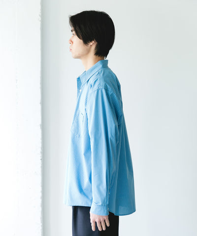 URBAN RESEARCH / TC Broad 基礎廓形圓擺襯衫