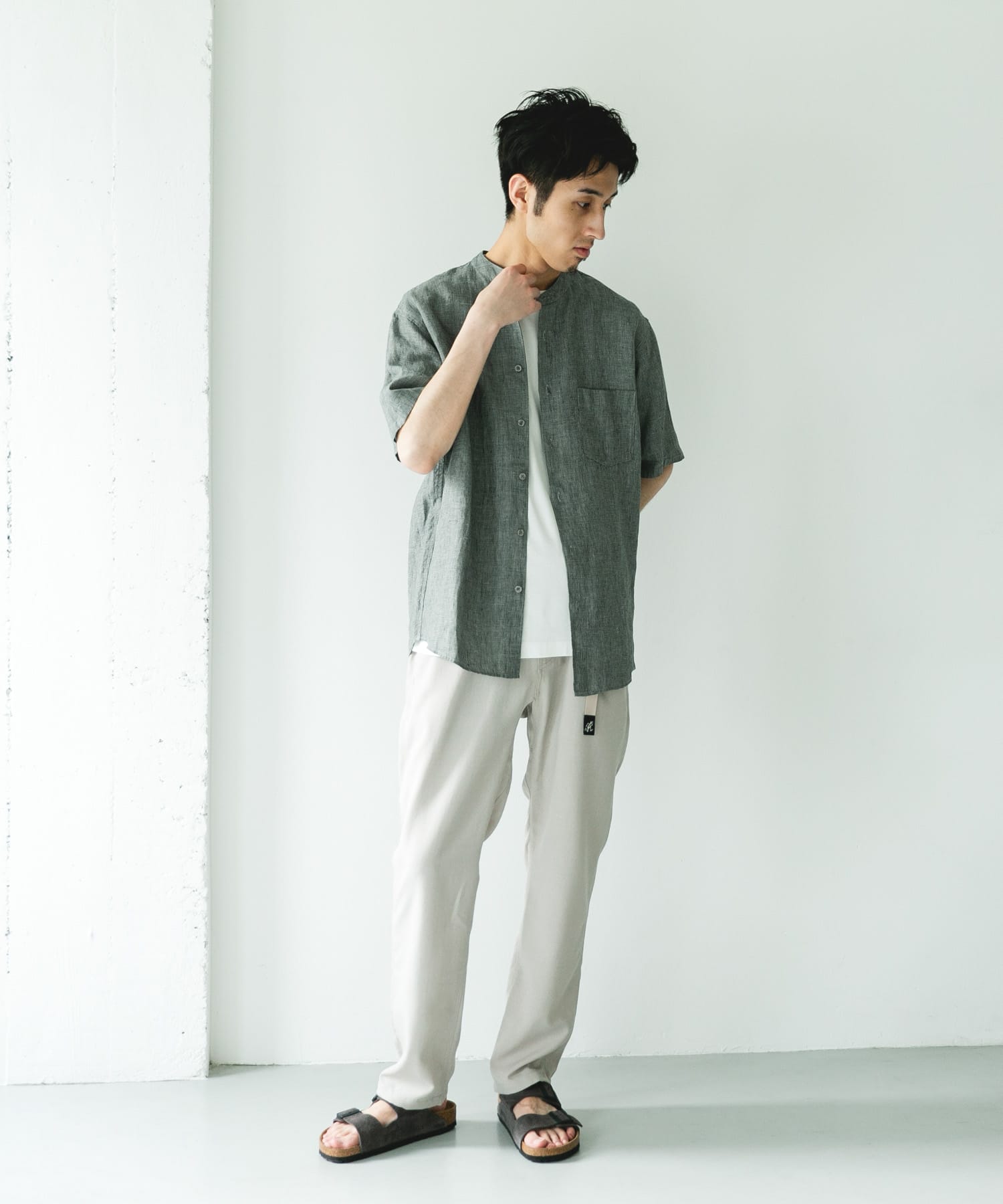 Gramicci for DOORS　Linen Like Trouser / 別注亞麻感錐形長褲