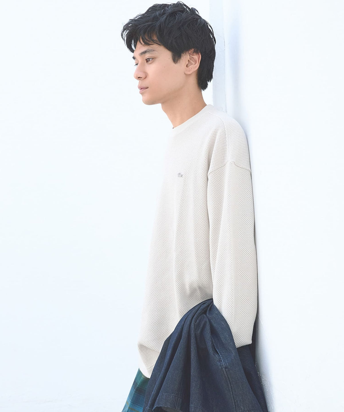 LACOSTE × DOORS / 重磅網眼布長袖T恤（日本聯名限定）