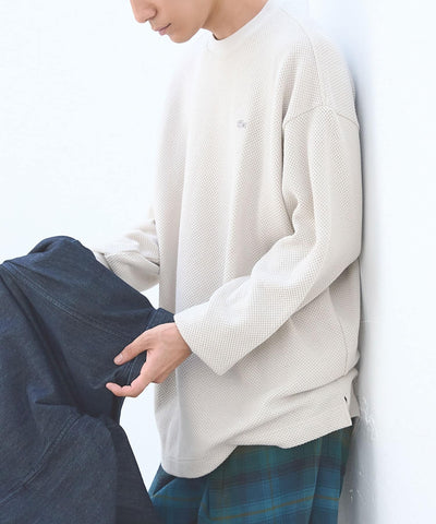 LACOSTE × DOORS / 重磅網眼布長袖T恤（日本聯名限定）