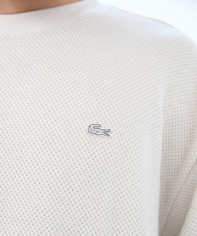 LACOSTE × DOORS / 重磅網眼布長袖T恤（日本聯名限定）