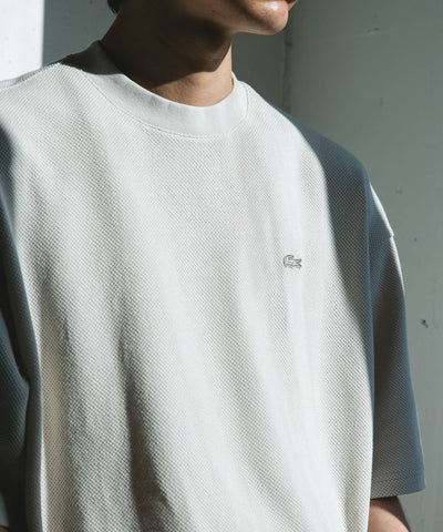 LACOSTE×DOORS　THICK PIQUE ROUND SHORT-SLEEVE / 厚磅鹿子布圓領短袖T恤