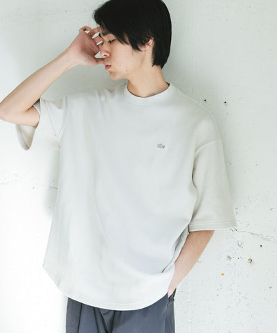 LACOSTE×DOORS　THICK PIQUE ROUND SHORT-SLEEVE / 厚磅鹿子布圓領短袖T恤