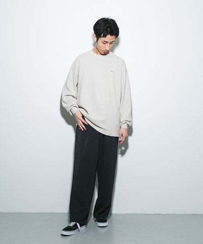 LACOSTE × DOORS / 重磅網眼布長袖T恤（日本聯名限定）