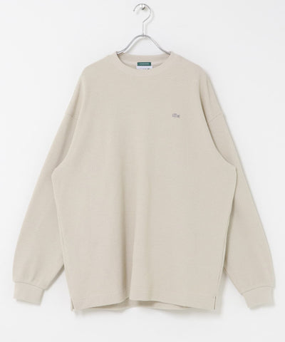 LACOSTE × DOORS / 重磅網眼布長袖T恤（日本聯名限定）
