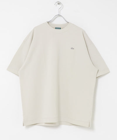LACOSTE×DOORS　MOSS STITCH SHORT-SLEEVE T-SHIRTS / 鹿子布寬鬆短袖T恤