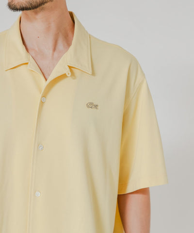 LACOSTE×URBAN RESEARCH　FUNCTIONAL PIQUE OP SHIRTS / 機能珠地開領襯衫
