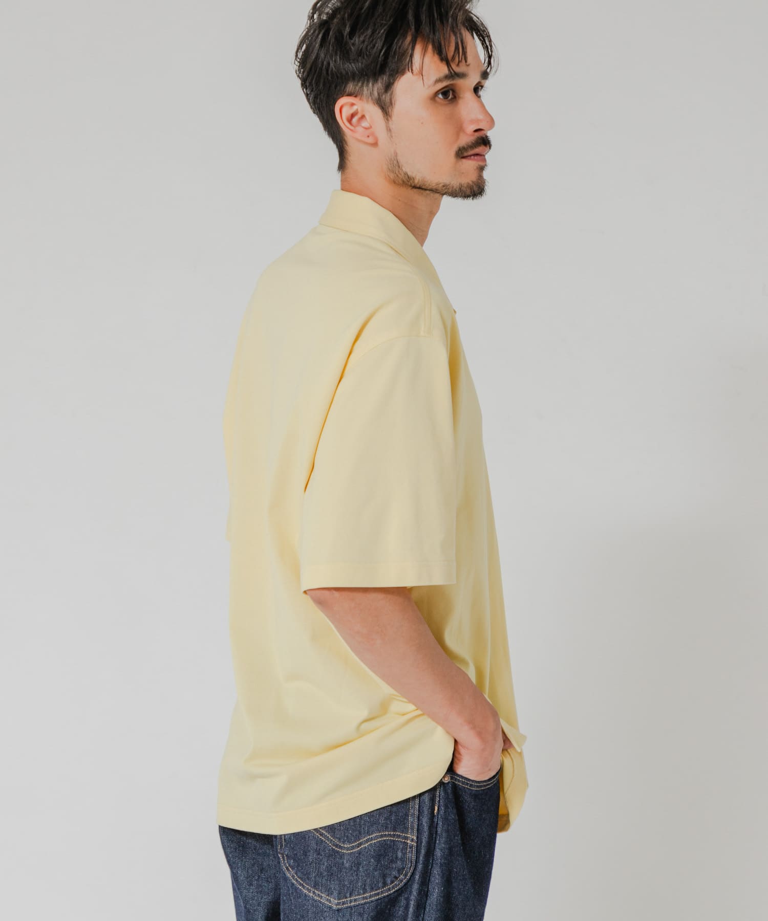 LACOSTE×URBAN RESEARCH　FUNCTIONAL PIQUE OP SHIRTS / 機能珠地開領襯衫
