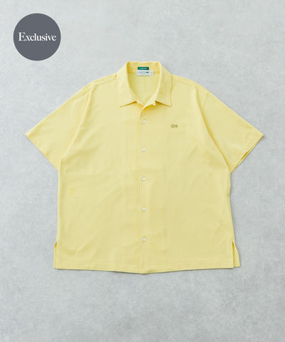 LACOSTE×URBAN RESEARCH　FUNCTIONAL PIQUE OP SHIRTS / 機能珠地開領襯衫