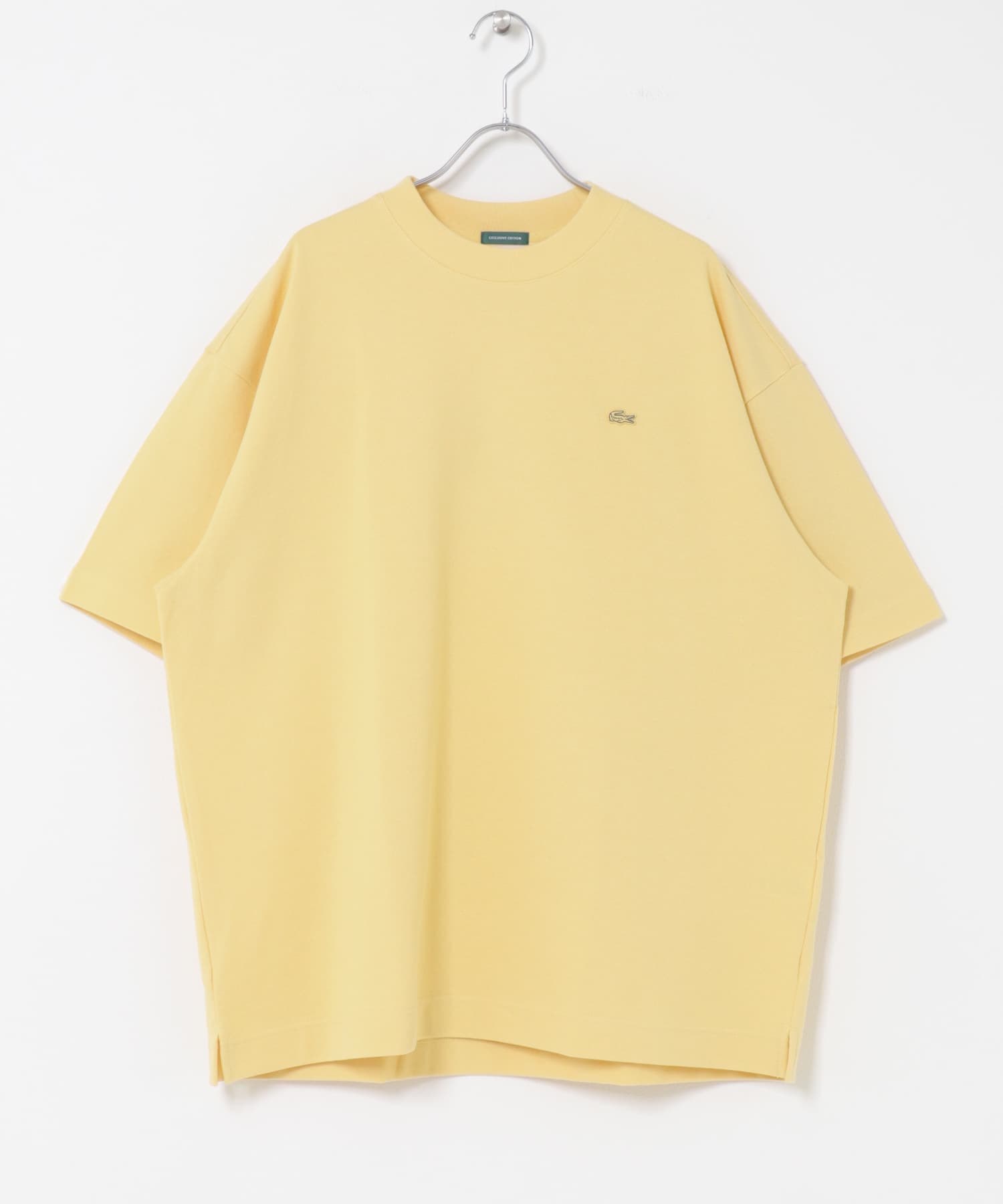 LACOSTE×DOORS　MOSS STITCH SHORT-SLEEVE T-SHIRTS / 鹿子布寬鬆短袖T恤