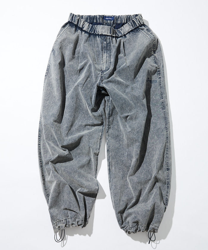 NAUTICA Faded Nylon Easy Pants / 仿舊 尼龍 休閒長褲